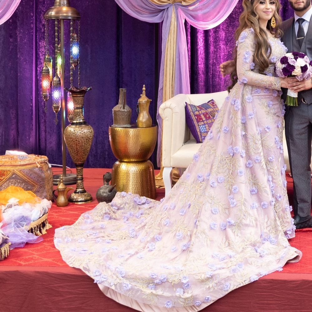 Custom evening gown